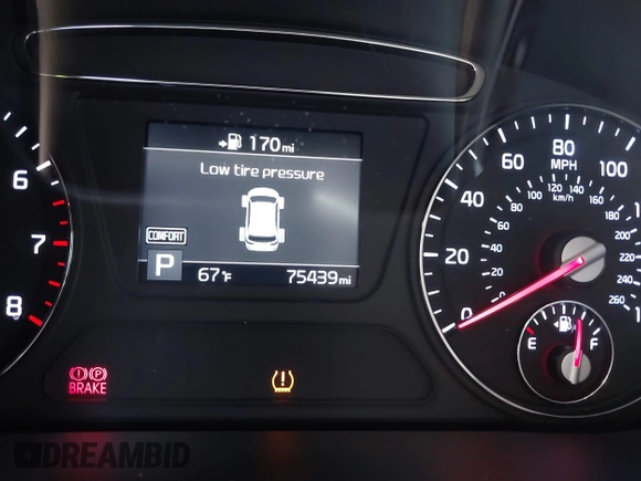 2019 Kia Sorento L with VIN 5XYPG4A30KG465482, listed as a IAAI auction lot 41811451 with 75,439 mi miles. Bid and sale history available at carsss.com. Image 7.