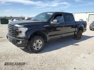 2015 Ford F-150 XLT with VIN 1FTEW1EFXFKD15991, listed as a Copart auction lot 55333551 with 0 mi miles and Salvage Title. Bid and sale history available at carsss.com. Image 1.