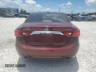 2016 Nissan Maxima SR with VIN 1N4AA6AP7GC395180, listed as a Copart auction lot 62188675 with 63,294 mi miles and Salvage title. Bid and sale history available at DreamBid. Image 6.