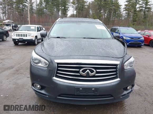 2014 Infiniti QX60 with VIN 5N1AL0MM8EC535569, listed as a IAAI auction lot 41961794 with 126,094 mi miles and . Bid and sale history available at DreamBid. Image 12.