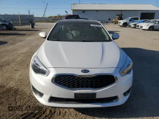 2014 Kia Cadenza Limited with VIN KNALN4D73E5166548, listed as a Copart auction lot 77431574 with 96,322 mi miles and Salvage Title. Bid and sale history available at carsss.com. Image 5.