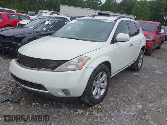 2006 Nissan Murano SL z VIN JN8AZ08T66W417450, wystawiony jako IAAI lot #42217030 z przebiegiem 256 082 mil mil oraz . Historia ofert i sprzedaży dostępna na DreamBid. Obrazek 16.