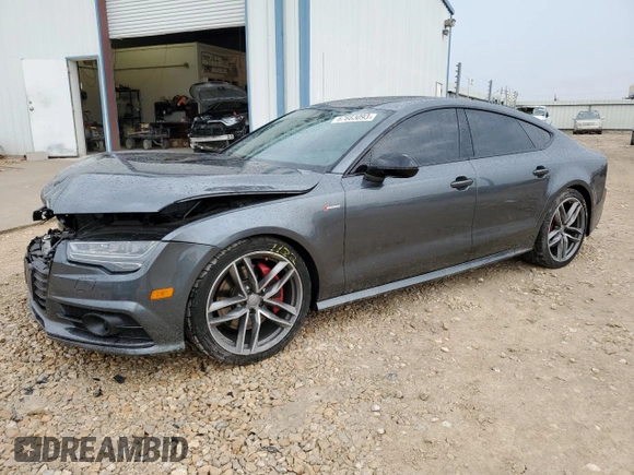 2017 Audi A7 Premium Plus with VIN WAUW3AFC8HN057244, listed as a Copart auction lot 67663093 with 71,283 mi miles. Bid and sale history available at carsss.com. Image 1.
