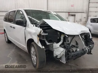 2020 Dodge Grand Caravan SE with VIN 2C4RDGBG4LR168233, listed as a IAAI auction lot 41680974 with 62,765 mi miles and . Bid and sale history available at DreamBid. Image 1.