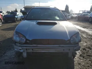 2005 Subaru Impreza Wagon (Natl) WRX Sport with VIN JF1GG29655H818691, listed as a Copart auction lot 87477244 with 209,933 mi miles and Salvage Title. Bid and sale history available at carsss.com. Image 5.