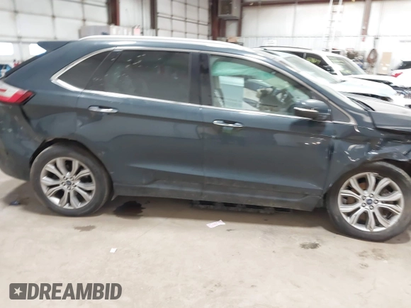 2019 Ford Edge Titanium with VIN 2FMPK4K93KBB01364, listed as a IAAI auction lot 41286263 with 134,588 mi miles. Bid and sale history available at carsss.com. Image 13.