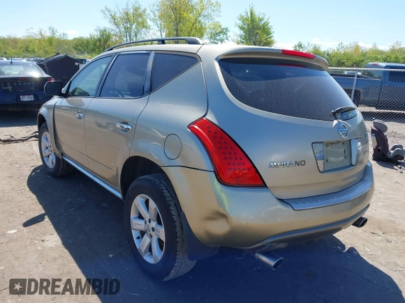 2006 Nissan Murano SL с VIN JN8AZ08W26W519631, выставлен на аукционе IAAI как лот 42217836 с пробегом 223 079 миль миль и . История ставок и продаж доступна на DreamBid. Изображение 3.