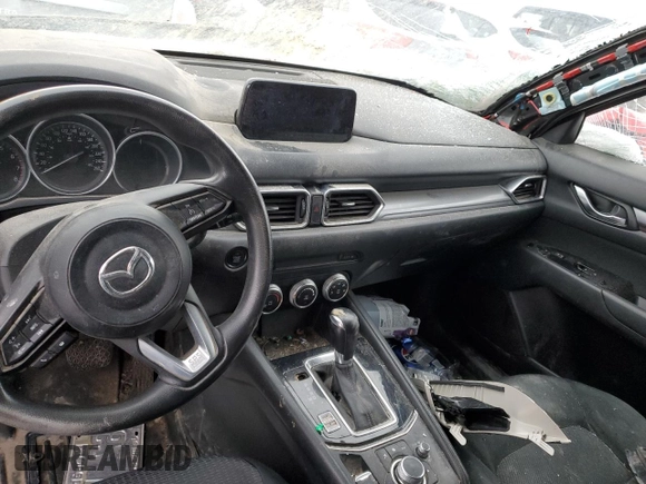 2019 Mazda CX-5 Sport with VIN JM3KFBBL4K0606504, listed as a Copart auction lot 46343035 with 150,942 mi miles and Salvage Title. Bid and sale history available at DreamBid. Image 8.