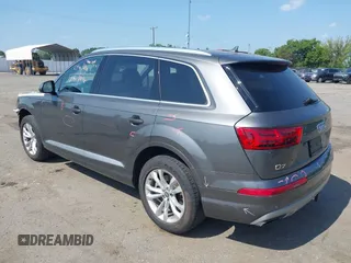2019 Audi Q7 Premium with VIN WA1AHAF72KD014706, listed as a IAAI auction lot 42568441 with 43,763 mi miles and . Bid and sale history available at DreamBid. Image 3.