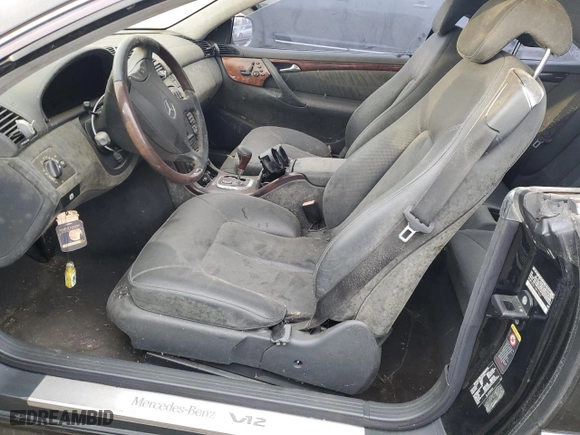 2001 Mercedes-Benz CL-Class with VIN WDBPJ78J11A017627, listed as a Copart auction lot 86852824 with NaN miles and Clean Title. Bid and sale history available at carsss.com. Image 7.