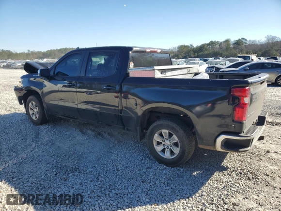 2022 Chevrolet Silverado 1500 LT with VIN 3GCPWCED4NG121580, listed as a Copart auction lot 47282425 with 93,434 mi miles and Salvage Title. Bid and sale history available at DreamBid. Image 2.