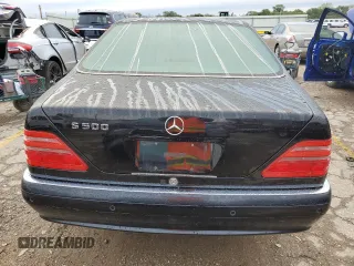1997 Mercedes-Benz S with VIN WDBGA70E3VA327315, listed as a Copart auction lot 72653364 with 172,820 mi miles and Salvage Title. Bid and sale history available at DreamBid. Image 6.
