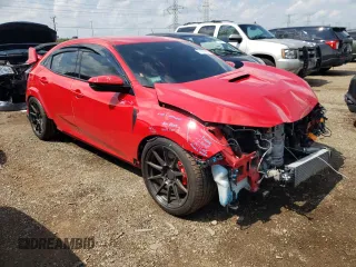 2021 Honda Civic Type R Touring z VIN SHHFK8G72MU200129, wystawiony jako Copart lot #67497284 z przebiegiem 37 603 mil mil oraz Szkoda całkowita • Salvage title. Historia ofert i sprzedaży dostępna na DreamBid. Obrazek 4.