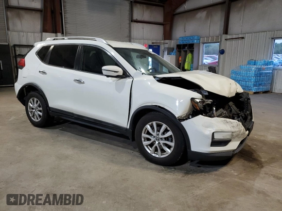 2017 Nissan Rogue SV with VIN 5N1AT2MV3HC886902, listed as a Copart auction lot 57789005 with 130,445 mi miles and Salvage title. Bid and sale history available at DreamBid. Image 4.
