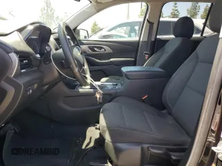 2021 Chevrolet Traverse LS with VIN 1GNERFKWXMJ242575, listed as a Copart auction lot 57480565 with 105,810 mi miles and Salvage title. Bid and sale history available at DreamBid. Image 7.