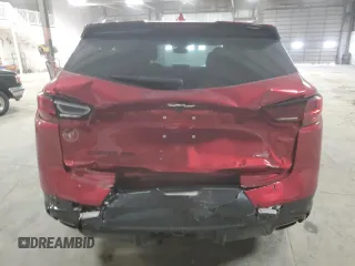 2024 Chevrolet Blazer RS with VIN 3GNKBKRS7RS149456, listed as a Copart auction lot 55678635 with 6,878 mi miles and Salvage title. Bid and sale history available at DreamBid. Image 6.