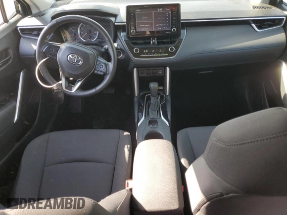 2022 Toyota Corolla Cross LE with VIN 7MUBAABG6NV041555, listed as a Copart auction lot 56567225 with 26,736 mi miles and Salvage title. Bid and sale history available at DreamBid. Image 8.