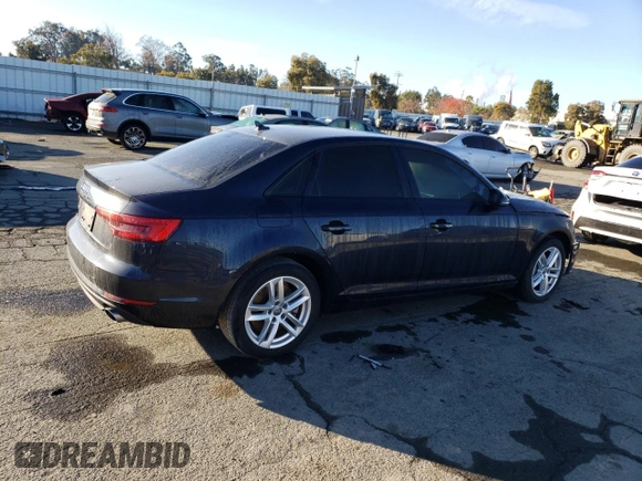 2017 Audi A4 Premium with VIN WAUGNAF45HN025925, listed as a Copart auction lot 68940432 with 53,094 mi miles. Bid and sale history available at carsss.com. Image 3.