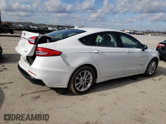 2019 Ford Fusion Hybrid SE with VIN 3FA6P0LU6KR225603, listed as a Copart auction lot 37621353 with 70,279 mi miles. Bid and sale history available at carsss.com. Image 3.