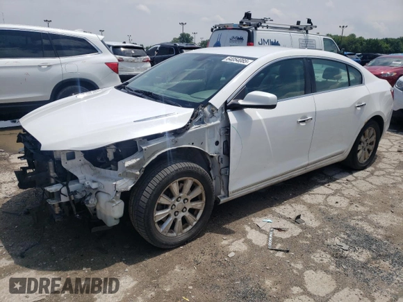 2013 Buick LaCrosse с VIN 1G4GA5E32DF180737, выставлен на аукционе Copart как лот 64054085 с пробегом 177 365 миль миль и Списание • Salvage title. История ставок и продаж доступна на DreamBid. Изображение 1.