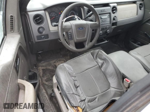 2009 Ford F-150 XL with VIN 1FTPF12V39KC05843, listed as a Copart auction lot 44594395 with 114,521 mi miles and Salvage Title. Bid and sale history available at carsss.com. Image 8.