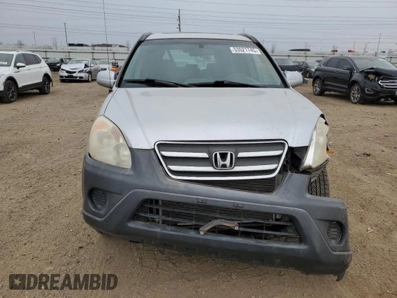 2005 Honda CR-V EX z VIN JHLRD78835C055520, wystawiony jako Copart lot #53521745 z przebiegiem 213 258 mil mil oraz Szkoda całkowita • Salvage title. Historia ofert i sprzedaży dostępna na DreamBid. Obrazek 5.