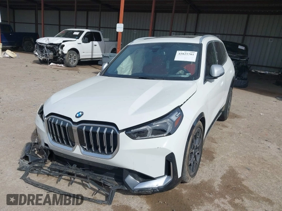 2023 BMW X1 xDrive28i with VIN WBX73EF07P5W32455, listed as a IAAI auction lot 41825701 with 12,453 mi miles and . Bid and sale history available at DreamBid. Image 17.