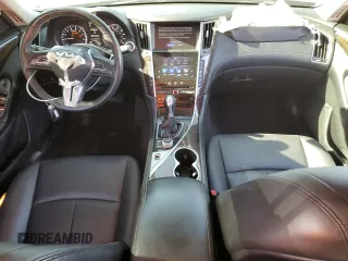 2019 Infiniti Q50 Luxe with VIN JN1EV7APXKM510124, listed as a Copart auction lot 59026325 with 43,228 mi miles and Salvage title. Bid and sale history available at DreamBid. Image 8.