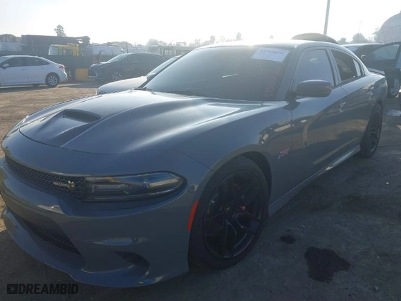 2018 Dodge Charger R/T Scat Pack with VIN 2C3CDXGJ6JH248392, listed as a IAAI auction lot 41360631 with NaN miles. Bid and sale history available at carsss.com. Image 2.