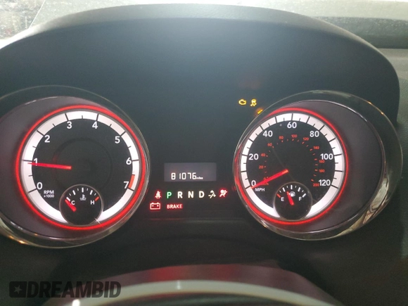 2015 Dodge Grand Caravan SE with VIN 2C4RDGBG0FR557536, listed as a Copart auction lot 48735265 with 81,076 mi miles and Salvage Title. Bid and sale history available at DreamBid. Image 9.