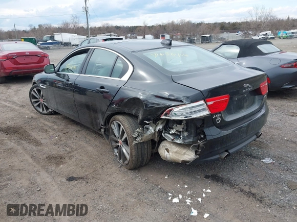 2017 Jaguar XE 25t Prestige with VIN SAJAE4BG5HA963099, listed as a IAAI auction lot 41656140 with 123,863 mi miles. Bid and sale history available at carsss.com. Image 3.