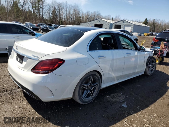 2019 Mercedes-Benz C 300 with VIN 55SWF8EB0KU317264, listed as a Copart auction lot 49973395 with Not Provided miles and Clean Title. Bid and sale history available at carsss.com. Image 3.