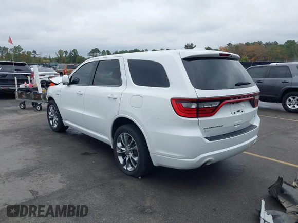2020 Dodge Durango R/T with VIN 1C4SDHCT5LC116265, listed as a IAAI auction lot 40886708 with 127,343 mi miles and . Bid and sale history available at DreamBid. Image 3.