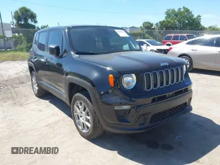2023 Jeep Renegade Latitude z VIN ZACNJDB14PPP32584, wystawiony jako IAAI lot #42029161 z przebiegiem 12 297 mil mil oraz . Historia ofert i sprzedaży dostępna na DreamBid. Obrazek 1.