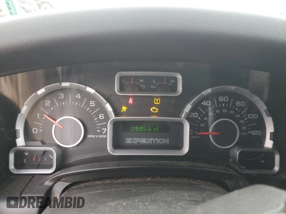2009 Ford Expedition Max SSV with VIN 1FMFK16509LA10385, listed as a Copart auction lot 43324745 with 215,353 mi miles and Salvage Title. Bid and sale history available at carsss.com. Image 9.
