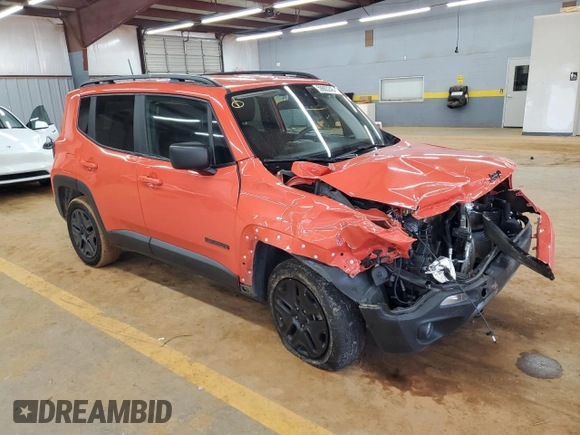 2020 Jeep Renegade Jeepster z VIN ZACNJBAB9LPL86959, wystawiony jako Copart lot #59903245 z przebiegiem 56 150 mil mil oraz Szkoda całkowita • Salvage title. Historia ofert i sprzedaży dostępna na DreamBid. Obrazek 4.