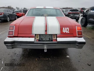 1977 Oldsmobile Cutlass with VIN 3G37R7R202893, listed as a Copart auction lot 86433114 with 21,252 mi miles and Clean Title. Bid and sale history available at DreamBid. Image 6.