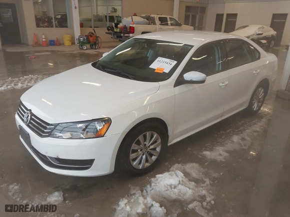 2012 Volkswagen Passat S w/Appearance with VIN 1VWAH7A35CC107902, listed as a IAAI auction lot 41243434 with 158,889 mi miles. Bid and sale history available at carsss.com. Image 17.