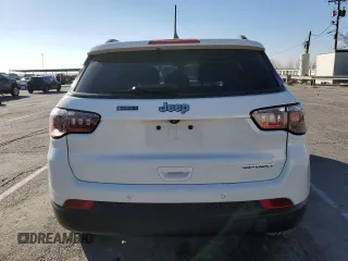2017 Jeep Compass Sport with VIN 3C4NJCAB1HT672619, listed as a Copart auction lot 87966095 with 89,870 mi miles and Clean Title. Bid and sale history available at carsss.com. Image 6.