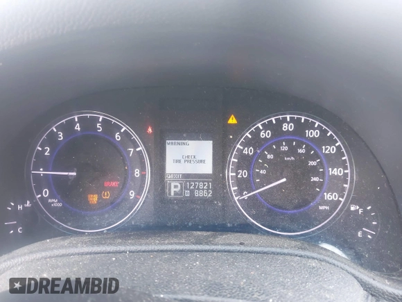 2015 Infiniti Q40 with VIN JN1CV6AR0FM521528, listed as a IAAI auction lot 41794278 with 127,821 mi miles and . Bid and sale history available at DreamBid. Image 7.