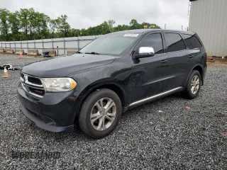 2013 Dodge Durango SXT z VIN 1C4RDHAGXDC696618, wystawiony jako Copart lot #54615815 z przebiegiem 208 140 mil mil oraz Czysty tytuł • Clean title. Historia ofert i sprzedaży dostępna na DreamBid. Obrazek 1.