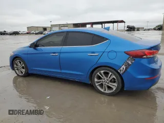2017 Hyundai Elantra Limited with VIN 5NPD84LFXHH115902, listed as a Copart auction lot 52031265 with 206,320 mi miles and Clean Title. Bid and sale history available at DreamBid. Image 2.