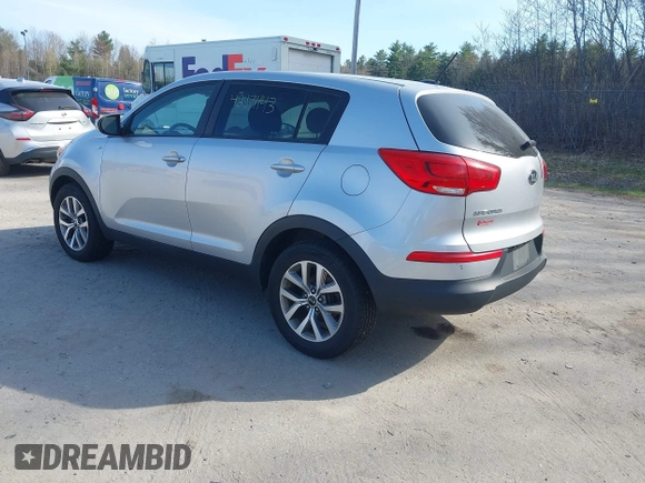 2016 Kia Sportage LX with VIN KNDPBCAC8G7879297, listed as a IAAI auction lot 42171143 with 132,753 mi miles and . Bid and sale history available at carsss.com. Image 3.