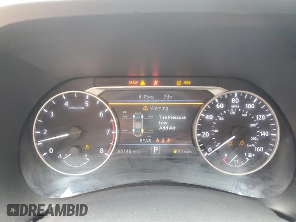 2021 Nissan Sentra SV with VIN 3N1AB8CV5MY304296, listed as a Copart auction lot 60737355 with 85,148 mi miles and Clean title. Bid and sale history available at DreamBid. Image 9.