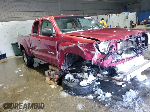 2006 Toyota Tacoma with VIN 5TEUU42N46Z165435, listed as a Copart auction lot 44978715 with 252,992 mi miles and Salvage Title. Bid and sale history available at carsss.com. Image 10.