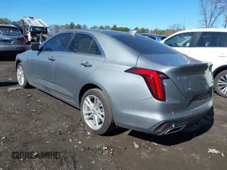 2024 Cadillac CT4 Luxury with VIN 1G6DK5RK0R0103609, listed as a IAAI auction lot 41693905 with 16,051 mi miles. Bid and sale history available at carsss.com. Image 3.
