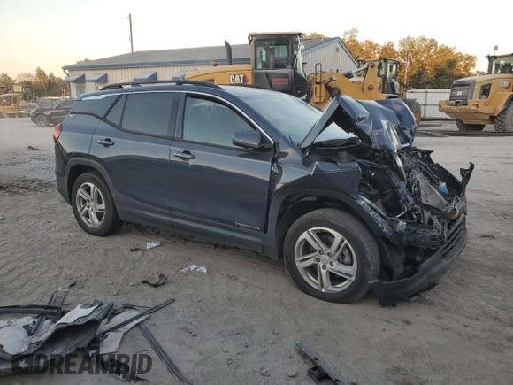 2018 GMC Terrain SLE with VIN 3GKALMEX3JL129254, listed as a Copart auction lot 87118004 with 0 mi miles and Non Repairable. Bid and sale history available at carsss.com. Image 4.