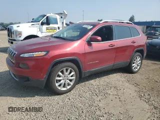 2016 Jeep Cherokee Limited с VIN 1C4PJMDB1GW252989, выставлен на аукционе Copart как лот 65006425 с пробегом 93 211 миль миль и Чистый • Clean title. История ставок и продаж доступна на DreamBid. Изображение 1.