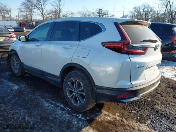 2020 Honda CR-V EX with VIN 7FARW1H58LE027145, listed as a IAAI auction lot 41420458 with 46,076 mi miles. Bid and sale history available at carsss.com. Image 3.