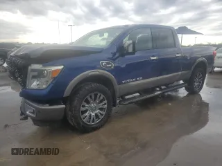 2016 Nissan Titan SL z VIN 1N6BA1F21GN510906, wystawiony jako Copart lot #55646045 z przebiegiem Nie podano mil oraz Szkoda całkowita • Salvage title. Historia ofert i sprzedaży dostępna na DreamBid. Obrazek 1.
